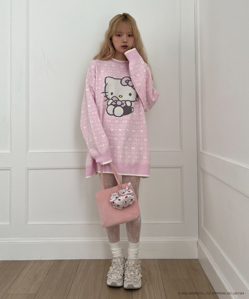 【HELLO KITTY】PANTIES POUCH CHARM 詳細画像 ピンク 16