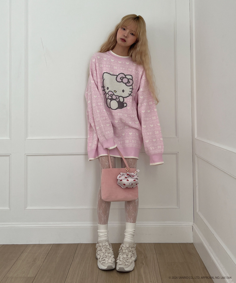 【HELLO KITTY】PANTIES POUCH CHARM 詳細画像 ピンク 20