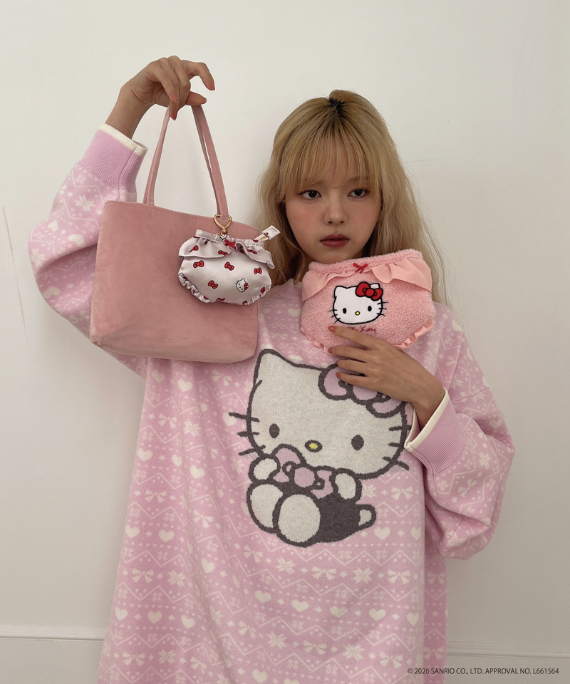 【HELLO KITTY】PANTIES POUCH CHARM 詳細画像 ピンク 28