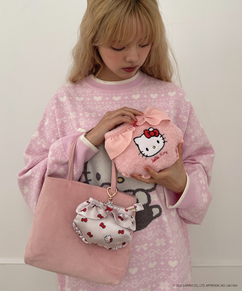 【HELLO KITTY】PANTIES POUCH CHARM 詳細画像 ピンク 4