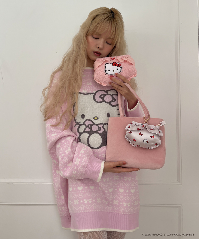 【HELLO KITTY】PANTIES POUCH CHARM 詳細画像 ピンク 5