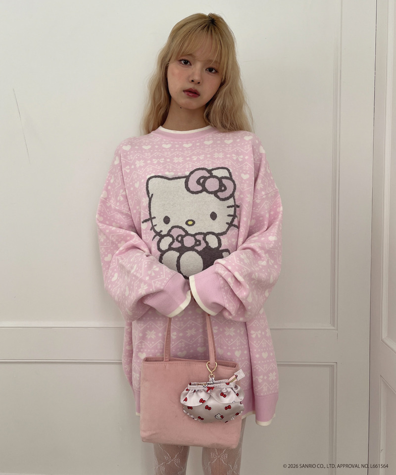 【HELLO KITTY】PANTIES POUCH CHARM 詳細画像 ピンク 6