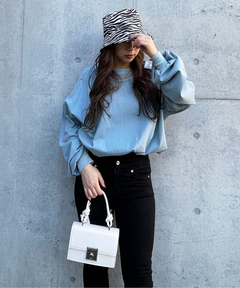 クラシックアートロングスリーブTシャツ 詳細画像 ブルー 3