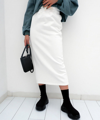 裏毛ロングスカート