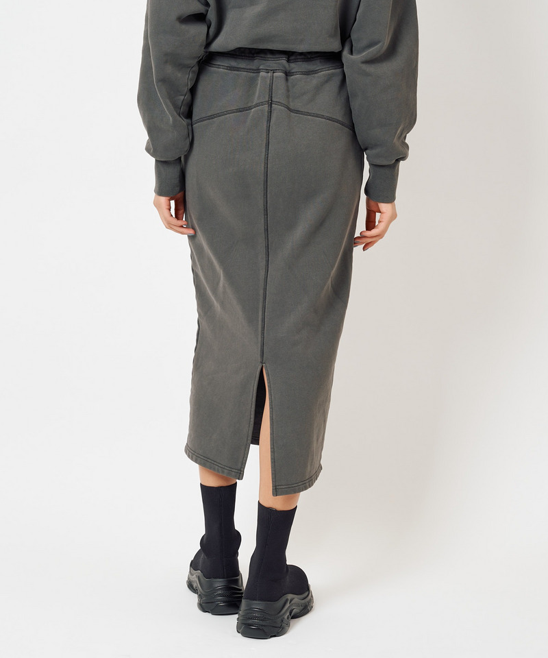 裏毛ロングスカート 詳細画像 オフホワイト 6