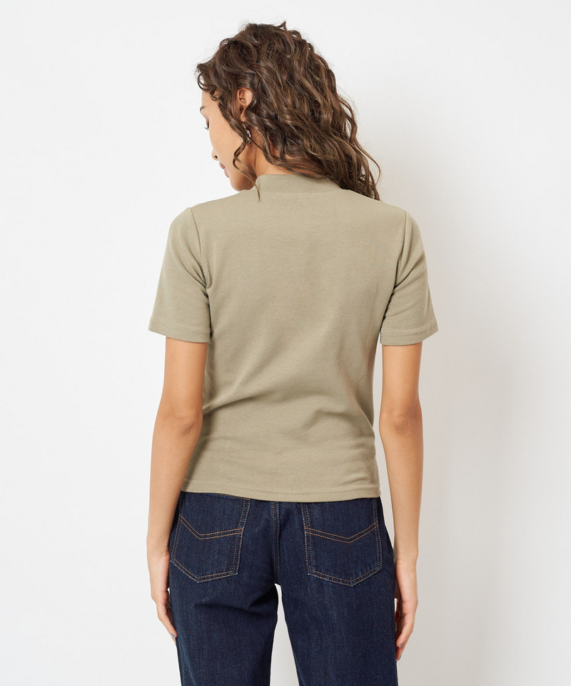 バストオープンリブトップス 詳細画像 グリーン 6