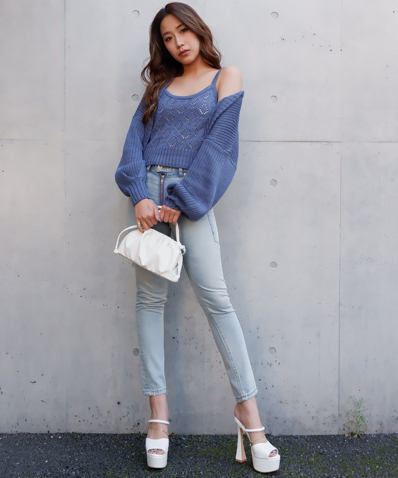 クロシェアンサンブル 詳細画像 ブルー 2