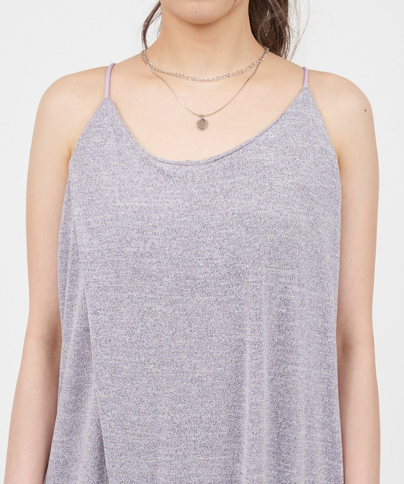 メランジキャミオールインワン 詳細画像 パープル 7