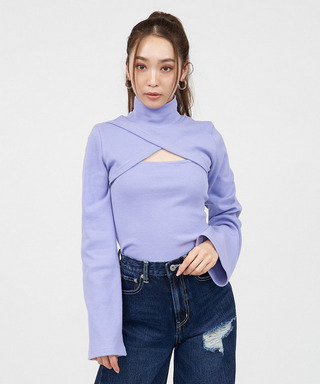 バストオープンカットトップス