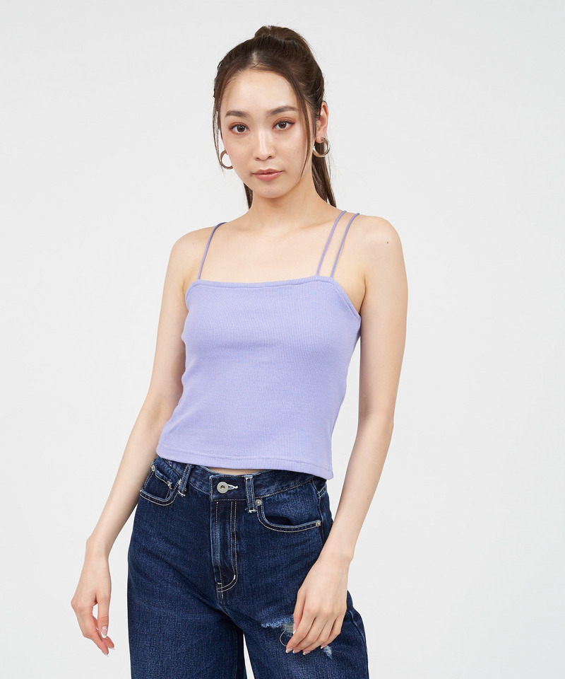 バストオープンカットトップス 詳細画像 パープル 8
