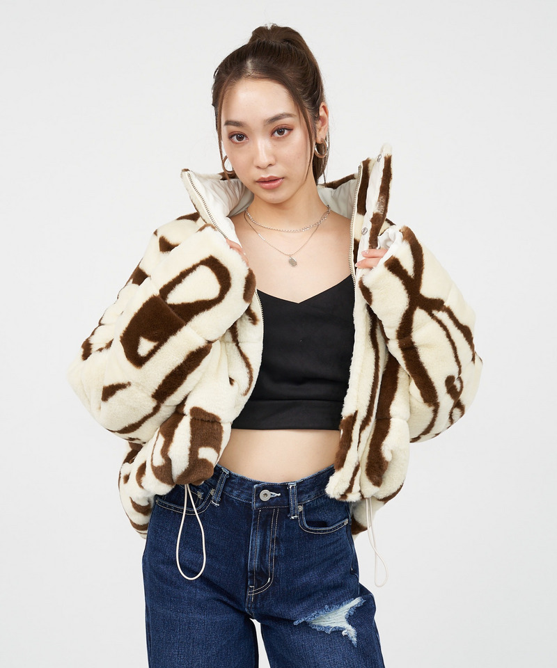 エコファー中綿ショートジャケット 詳細画像 配色 5