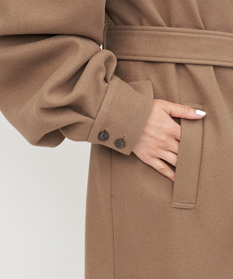 ダブルカラーチェスターコート 詳細画像 ブラウン 8