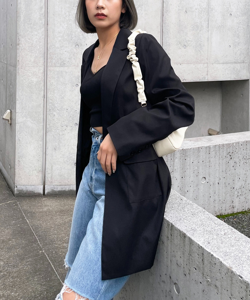 バックベルトテーラージャケット 詳細画像 ブラック 2