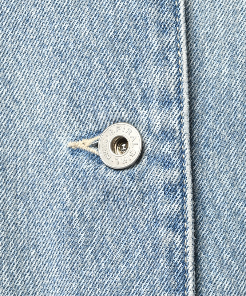 デニムベストワンピース 詳細画像 デニムブルー 8