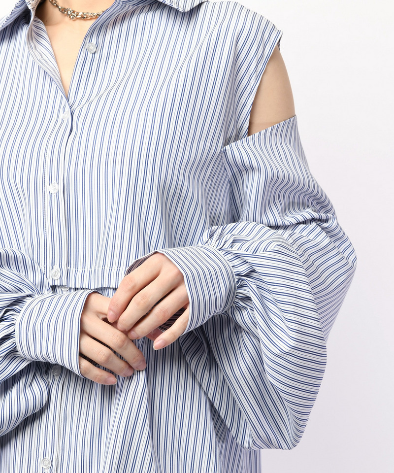 マルチwayブラウス 詳細画像 ブルー系 12