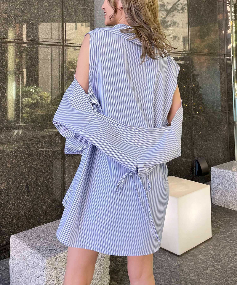 マルチwayブラウス 詳細画像 ブルー系 18