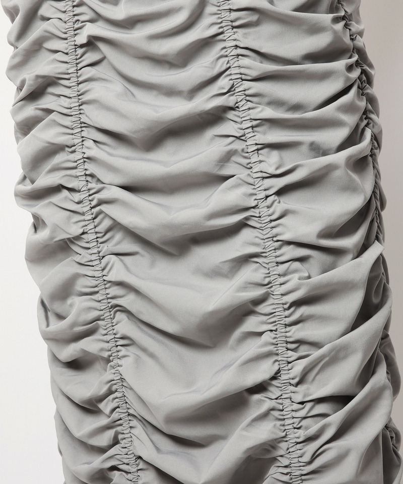 ギャザータイトスカート 詳細画像 グレー 9