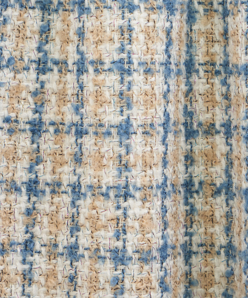 ツイードミックスビックカラーオーバージャケット 詳細画像 ホワイト系 13