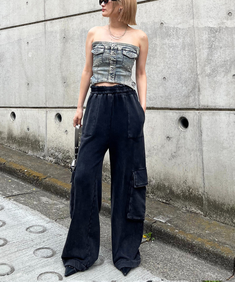 デニムビスチェオールインワン 詳細画像 デニムブルー 12