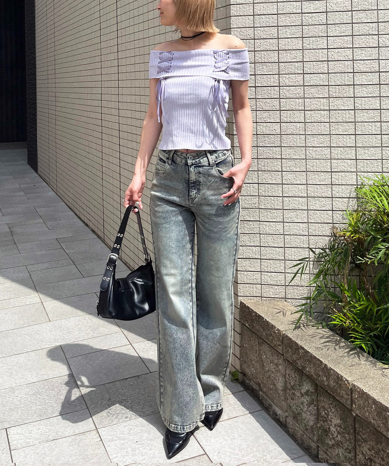 デニムビスチェオールインワン 詳細画像 デニムブルー 15