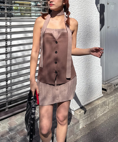 デザインビスチェ 詳細画像