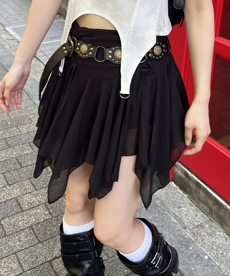 イレヘムミニスカート 詳細画像 ブラック 7