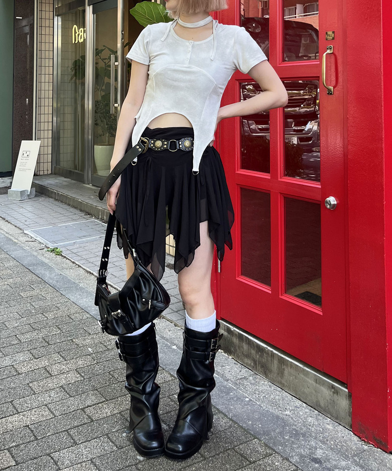 イレヘムミニスカート 詳細画像 ブラック 8