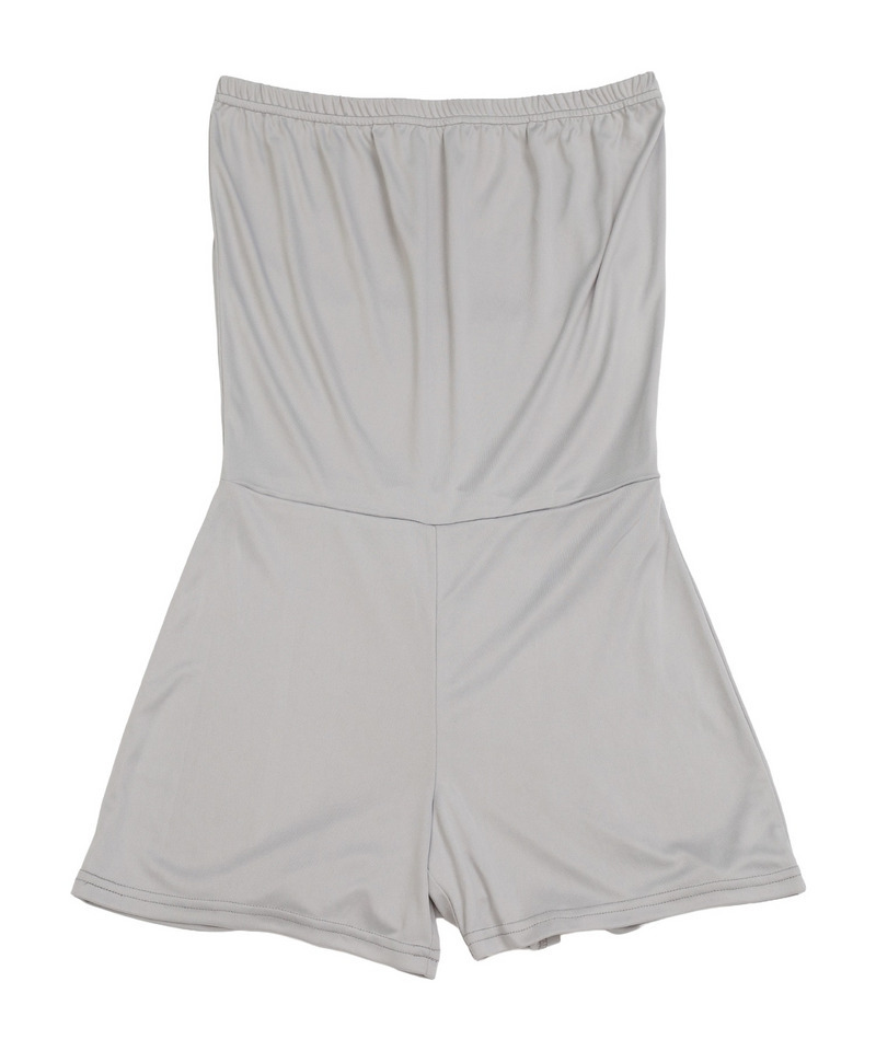 透かし編みティアードニットワンピース 詳細画像 グレー 25