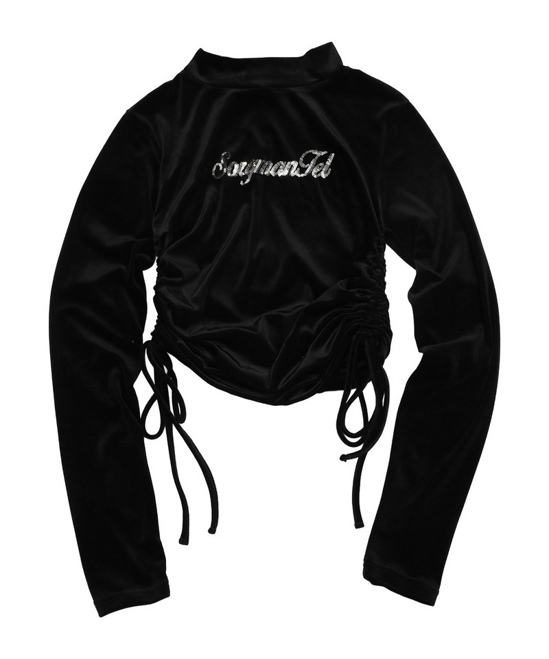 ベロアトップス 詳細画像 ブラック 8