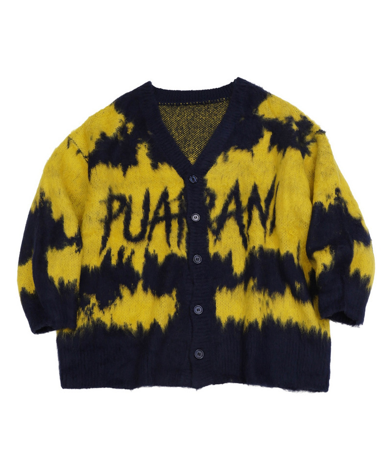 配色ミドルカーデ 詳細画像 イエロー 14