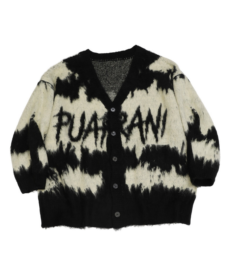 配色ミドルカーデ 詳細画像 ブラック 20