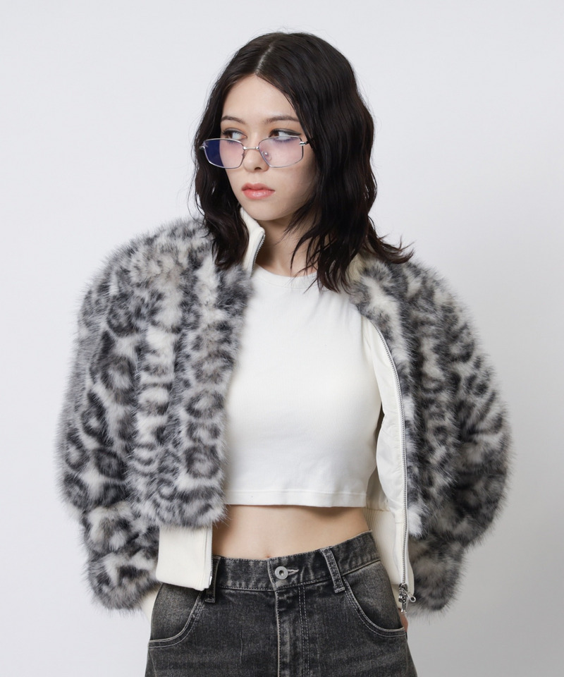 レオパファーブルゾン 詳細画像 ホワイト 13