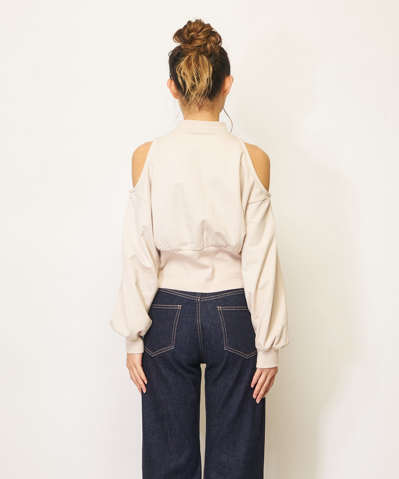 シェイキーカラートップス 詳細画像 ベージュ 3