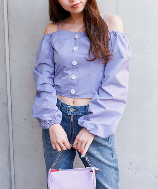 コットンベリーブラウス