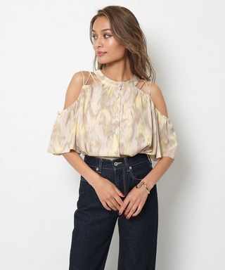 クロスショルダーシャツ