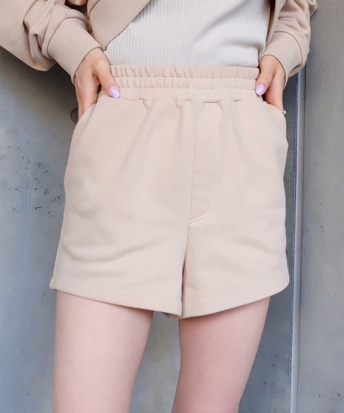 スウェットショートパンツ 詳細画像