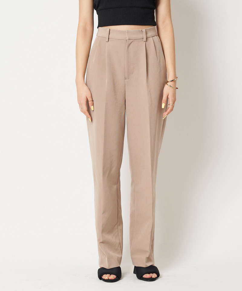 ベーシックタックパンツ 詳細画像 ベージュ 4