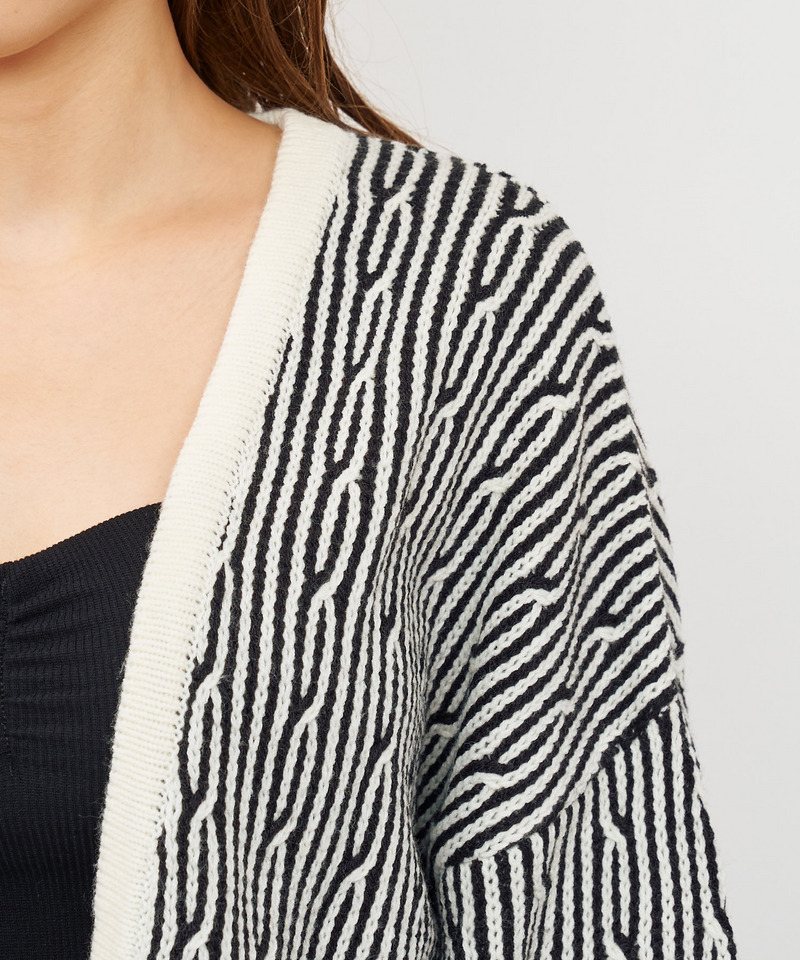 配色ショートボレロ 詳細画像 オフホワイト系 6