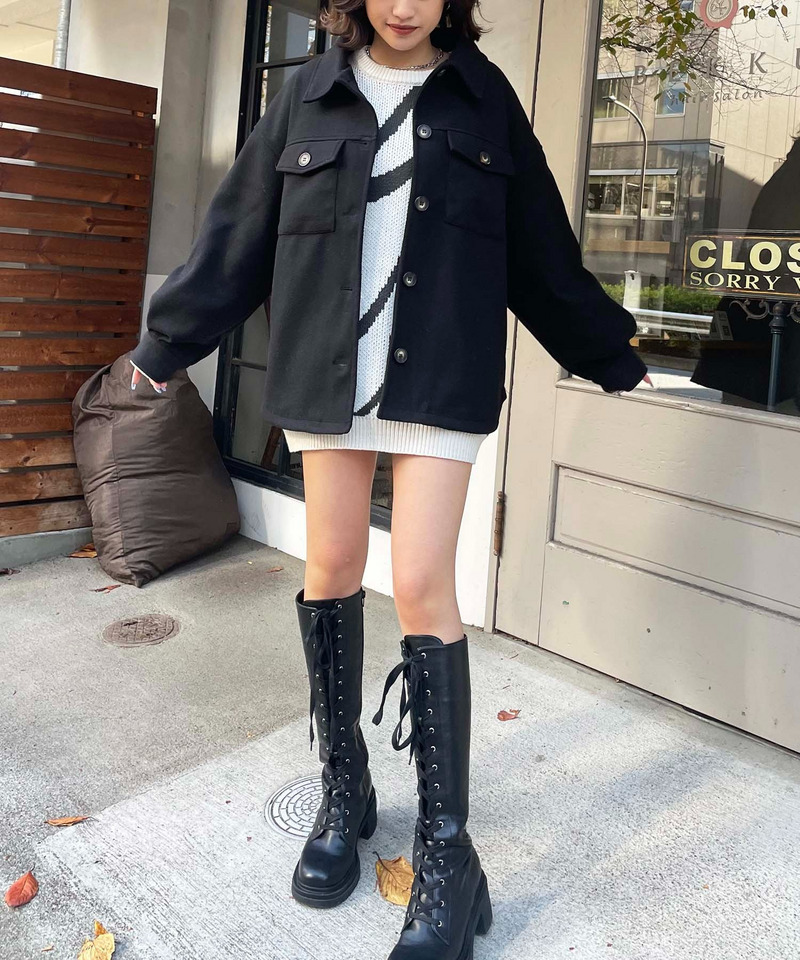 オーバーサイズCPOジャケット 詳細画像 ブラック 2