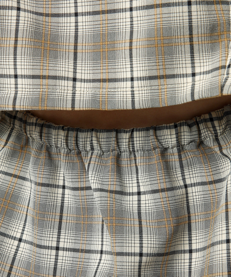 ジャケットレイヤードスタイルワンピース 詳細画像 チェック 13