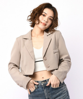 テーラーショートジャケット