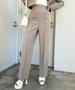 ピンタックベーシックパンツ