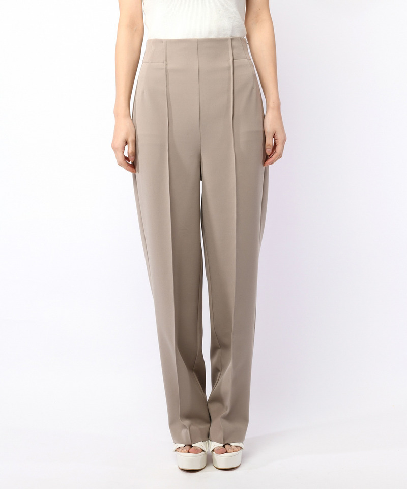 ピンタックベーシックパンツ 詳細画像 ベージュ 4