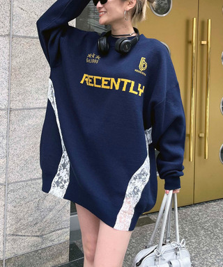 ユニフォームレースドッキングニット