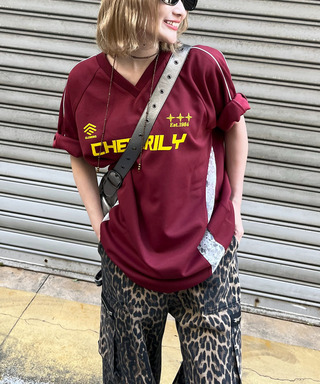 レースドッキングゲーミングTシャツ
