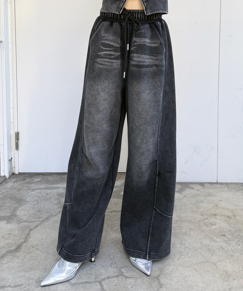 フロストバイオ加工パンツ 詳細画像 ブラック 1