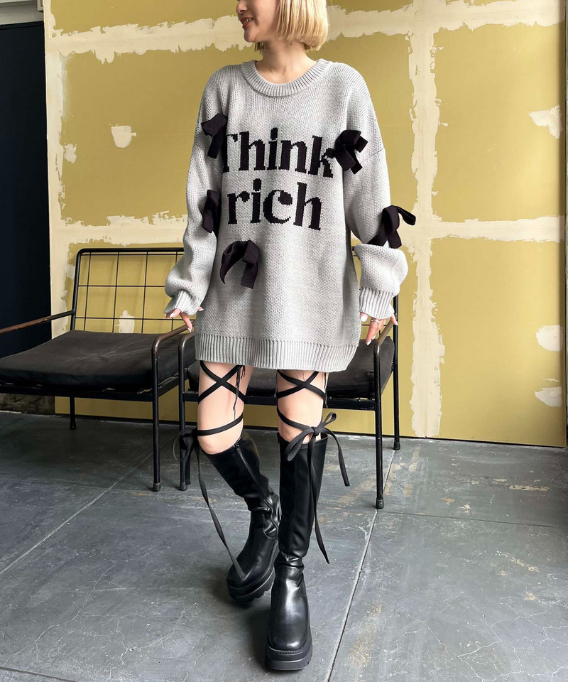 美脚厚底ミドルブーツ 詳細画像 ブラック 8