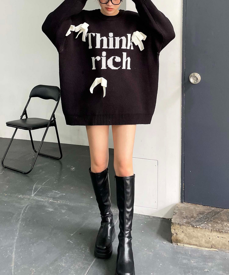 美脚厚底ミドルブーツ 詳細画像 ブラック 9