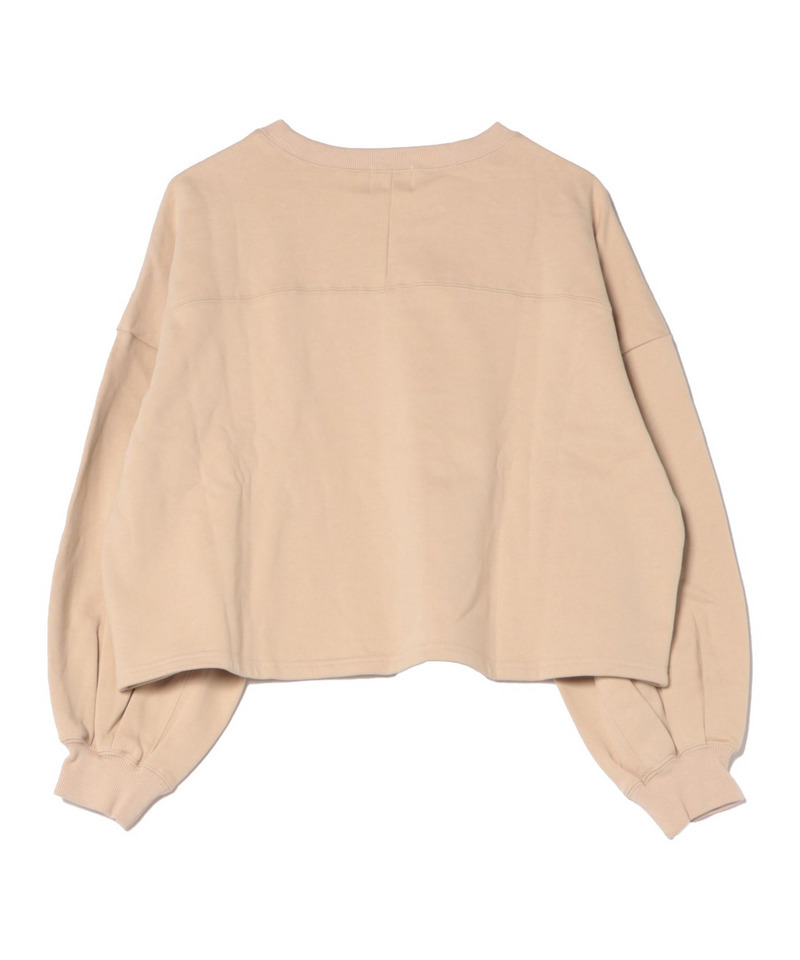 【Disney/ディズニー/ミッキーマウス】裏毛トップス 詳細画像 ベージュ 2