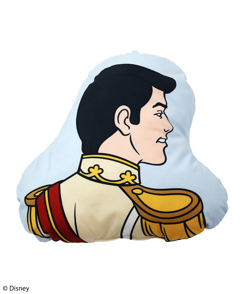 【Disney/ディズニー/プリンス】ダイカットクッション 詳細画像